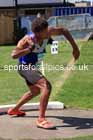Decathlon shot putt, 2025 EAP International Combined Events, Hexham, Northumberland.  Photo: David T. Hewitson/Sports for All Pics